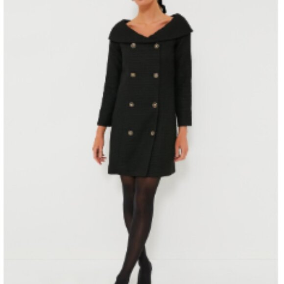 Tuckernuck Dresses & Skirts - Tuckernuck Black Tweed dress